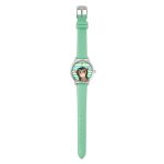 Tikkers WWF Chimpanzee Green Leather Strap TKWWF008