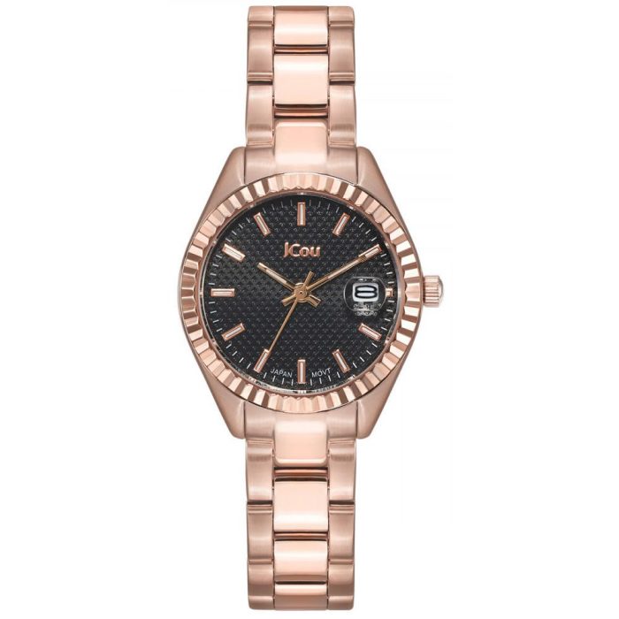 Jcou Queens Petit Rose Gold Stainless Steel Bracelet JU18035-1