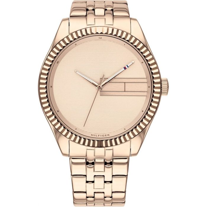 TOMMY HILFIGER LEE ROSE GOLD STAINLESS STEEL BRACELET