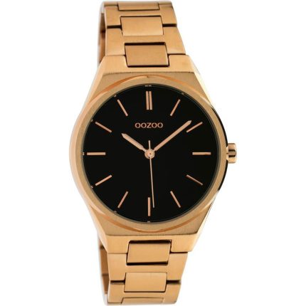 OOZOO TIMEPIECES VINTAGE ROSE GOLD STAINLESS STEEL BRACELET