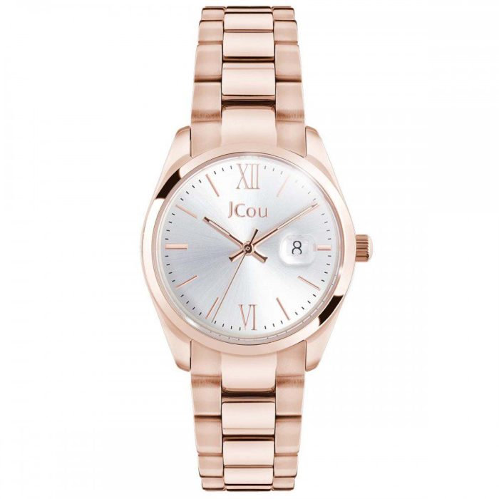 JCOU ELEGANCE PETIT ROSE GOLD STAINLESS STEEL BRACELET