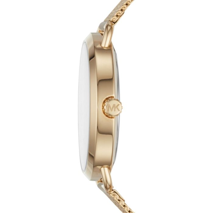 MICHAEL KORS PYPER CRYSTALS GOLD STAINLESS STEEL BRACELET