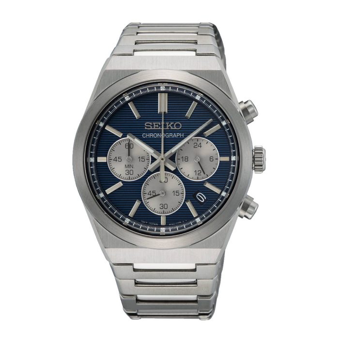 Seiko Conceptual Chronograph Silver Stainless Steel Bracelet SSB453P1