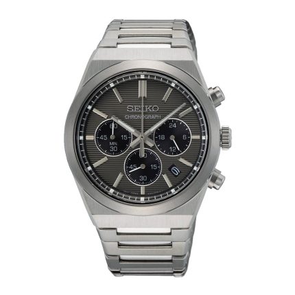 Seiko Conceptual Chronograph Silver Stainless Steel Bracelet SSB455P1