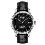 Tissot T-Classic Le Locle Powermatic 80 Automatic Black Leather Strap T0064071605300