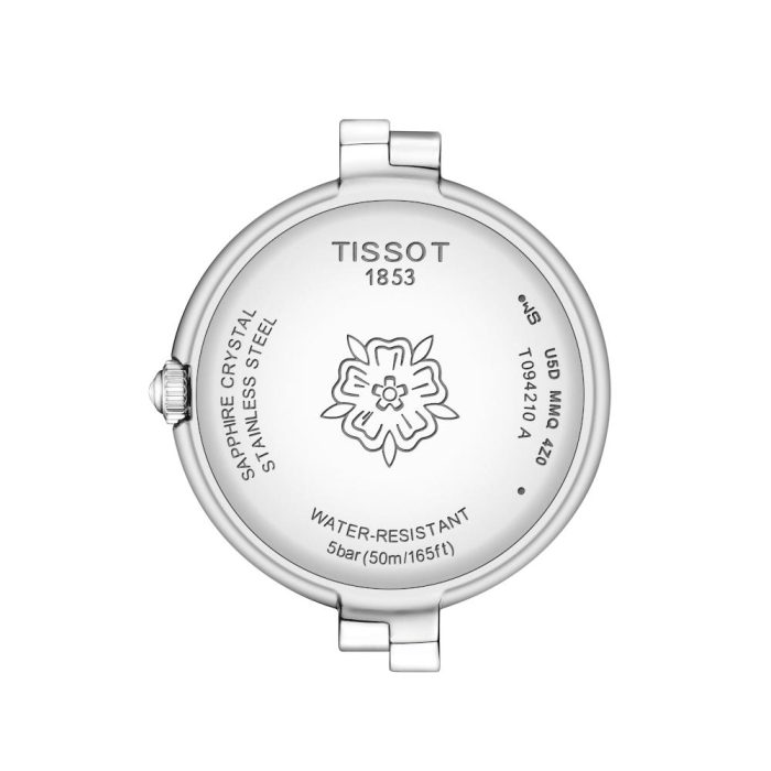 Tissot T-Lady Flamingo Silver Stainless Steel Bracelet T0942101111602