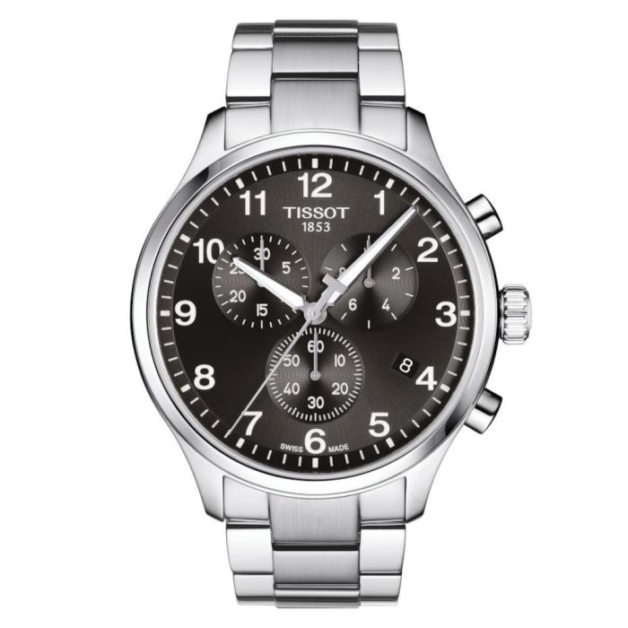 Tissot T-Sport Chrono XL Classic Silver Stainless Steel Bracelet Chronograph T1166171105701