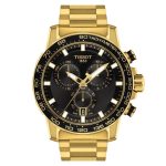 Tissot Supersport Chrono Gold Stainless Steel Bracelet Chronograph T1256173305101