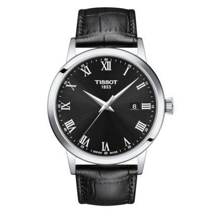 Tissot Classic Dream Black Leather Strap T1294101605300