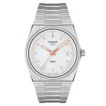 Tissot T-Classic PRX 40 Silver Stainless Steel Bracelet T1374101103100