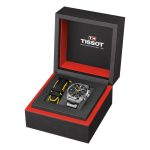 Tissot T-Classic PR 100 Tour de France Chronograph Silver Stainless Steel Bracelet Gift Set T1504171105100