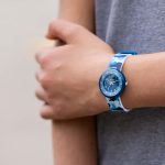 Tikkers Blue Camouflage Silicone Strap ATK1104