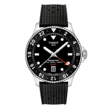 Tissot T-Sport Seastar 1000 Quartz GMT Black Rubber Strap T1208521705100