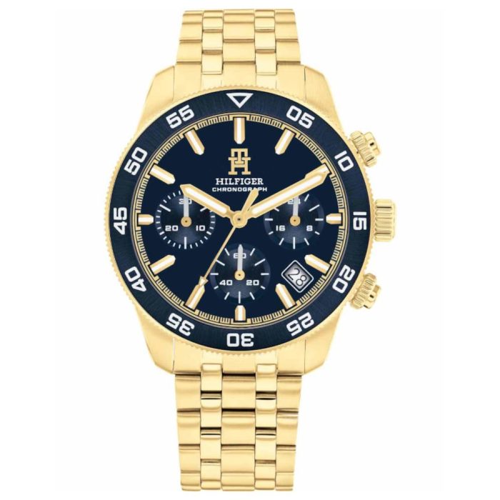 Tommy Hilfiger Chronograph Gold Stainless Steel Bracelet 1792158