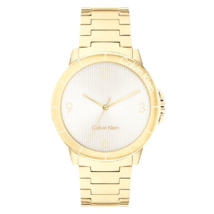 Calvin Klein Vivacious Gold Stainless Steel Bracelet 25100023