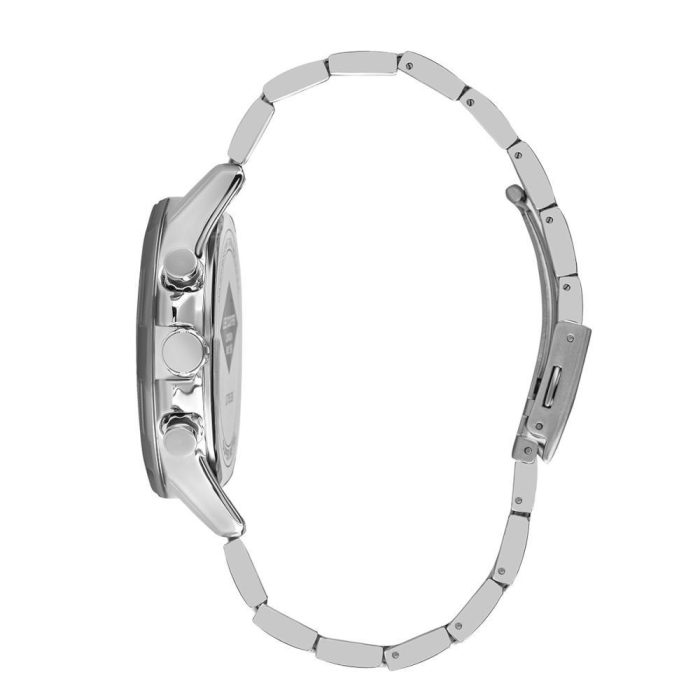 Lee Cooper Chronograph Silver Metal Bracelet LC07385.350