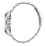 Lee Cooper Dual Time Silver Metal Bracelet LC08104.350