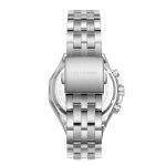 Lee Cooper Dual Time Silver Metal Bracelet LC08104.390