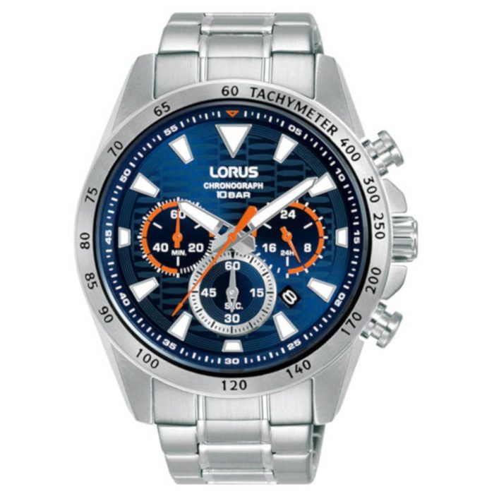 Lorus Sports Chronograph Stainless Steel Bracelet RT353KX9