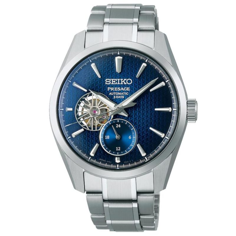 Seiko Presage Ao Automatic Silver Stainless Steel Bracelet SPB417J1