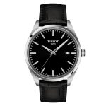 Tissot T-Classic PR 100 Black Leather Strap T1504101605100