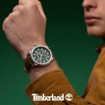 Timberland Fast Strike Brown Leather Strap Chronograph TDWGB0056001