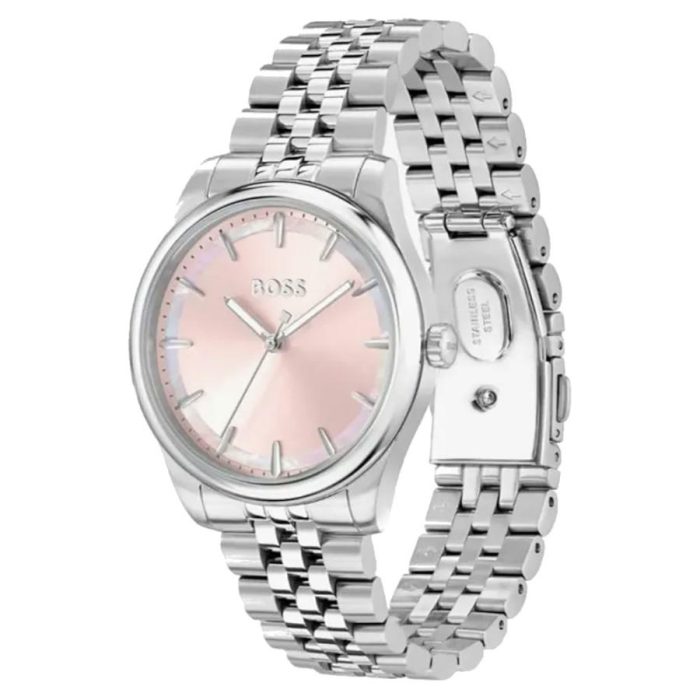 Boss Graceful Silver Stainless Steel Bracelet 1502776