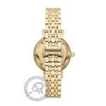 Emporio Armani Gianni T-Bar Crystals Gold Stainless Steel Bracelet AR11608