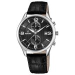 Festina Black Leather Strap Chronograph F6855/8