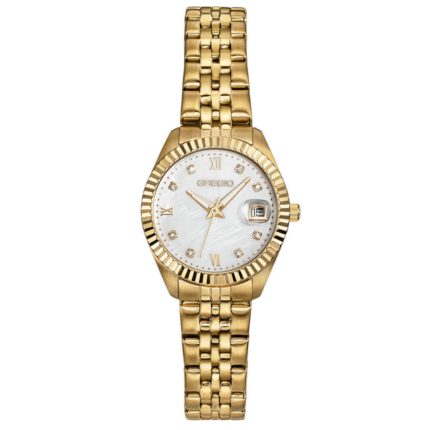 Gregio Mallory Petit Crystals Gold Stainless Steel Bracelet GR480020