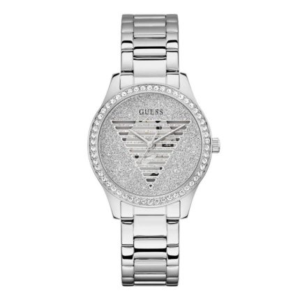 Guess Lady Idol Crystals Silver Stainless Steel Bracelet GW0605L1