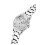 Guess Lady Idol Crystals Silver Stainless Steel Bracelet GW0605L1