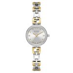 Guess Lady G Crystals Two Tone Stainless Steel Bracelet GW0656L1