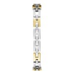 Guess Lady G Crystals Two Tone Stainless Steel Bracelet GW0656L1