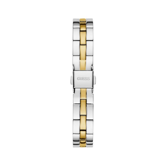 Guess Array Crystals Two Tone Stainless Steel Bracelet GW0762L6