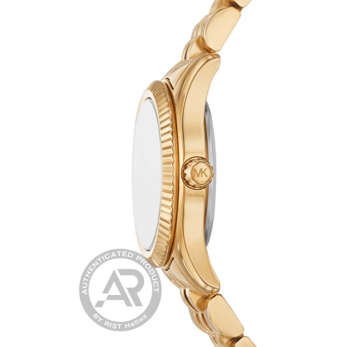 Michael Kors Petite Lexington Gold Stainless Steel Bracelet MK4842