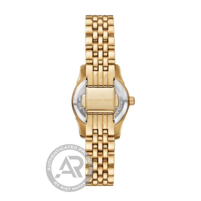 Michael Kors Petite Lexington Gold Stainless Steel Bracelet MK4842