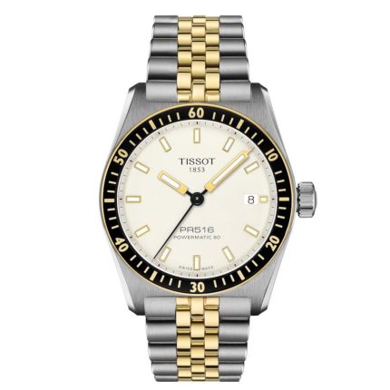 Tissot T-Sport PR516 Powermatic 80 Automatic Two Tone Stainless Steel Bracelet T1494072201100