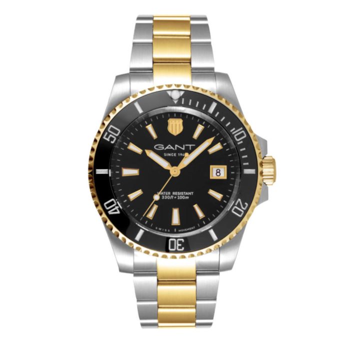 Gant Prestige Swiss Movement Two Tone Stainless Steel Bracelet P250002