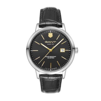 Gant Prestige Swiss Movement Black Leather Strap P266002