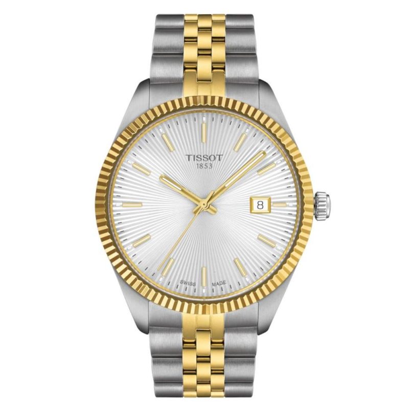 Tissot T-Classic Ballade Two Tone Stainless Steel Bracelet T1564102203100