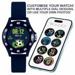 Tikkers Series 34 Blue Silicone Strap Smartwatch TKS34-0021