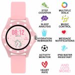 Tikkers Series 34 Pink Silicone Strap Smartwatch TKS34-0022