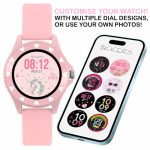 Tikkers Series 34 Pink Silicone Strap Smartwatch TKS34-0022