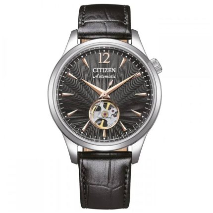 Citizen Automatic Black Leather Strap NH9131-14E