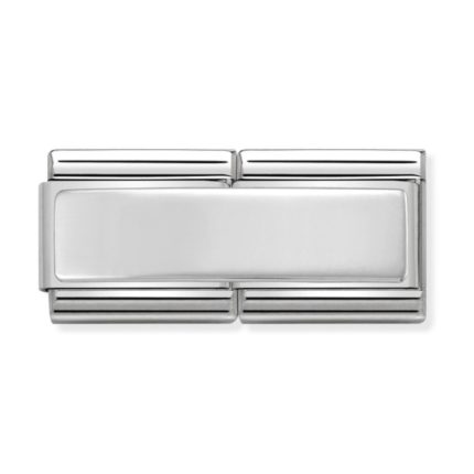 NOMINATION COMPOSABLE CLASSIC DOUBLE LINK IN STERLING SILVER 330710/01