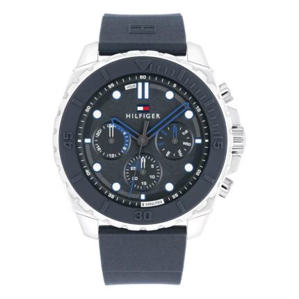 Tommy Hilfiger Morgan Blue Rubber Strap 1710687