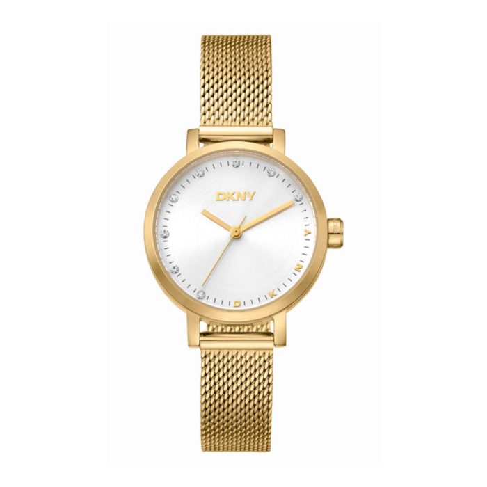 Dkny Soho Mini Gold Stainless Steel Mesh Bracelet DK1L037M0035