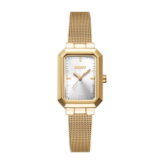 Dkny Uptown Midi Gold Stainless Steel Mesh Bracelet DK1L076M0135