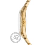 Michael Kors Harlowe Crystals Gold Stainless Steel Bracelet MK4870